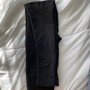 Black high rise lululemon leggings